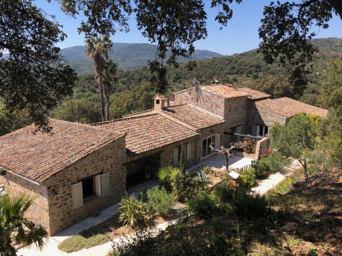 Les Aurochs Bed & Breakfast Grimaud Exterior foto