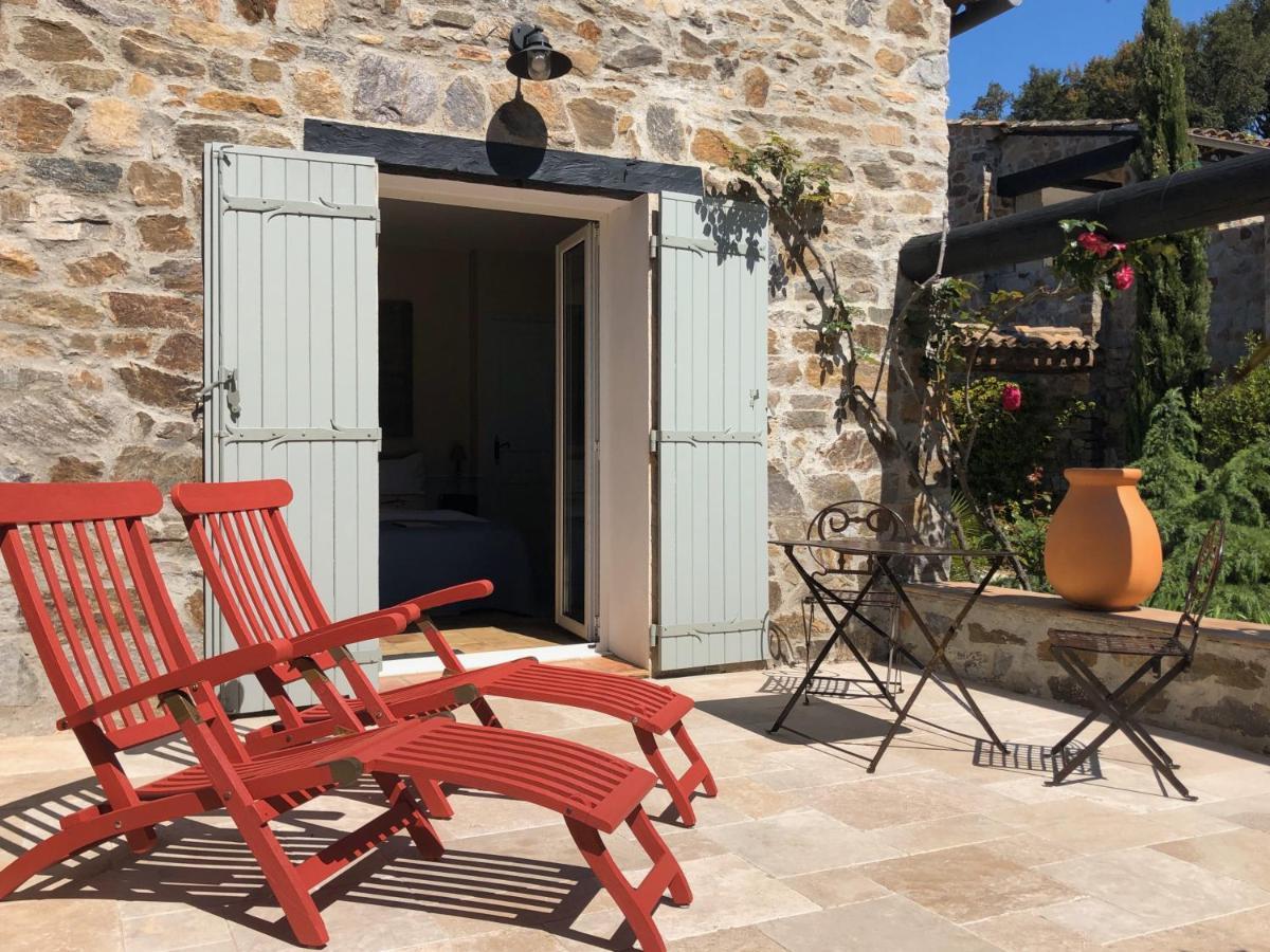 Les Aurochs Bed & Breakfast Grimaud Exterior foto