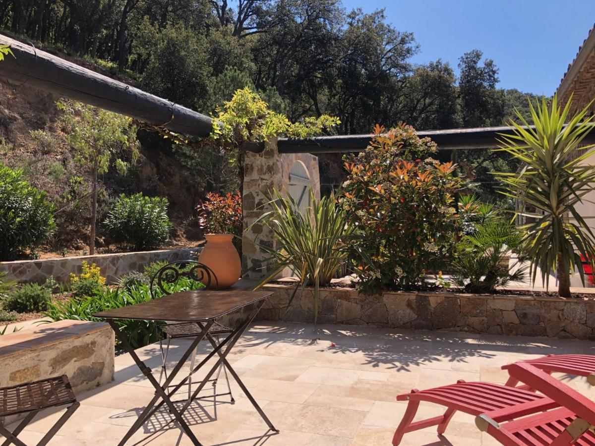 Les Aurochs Bed & Breakfast Grimaud Exterior foto